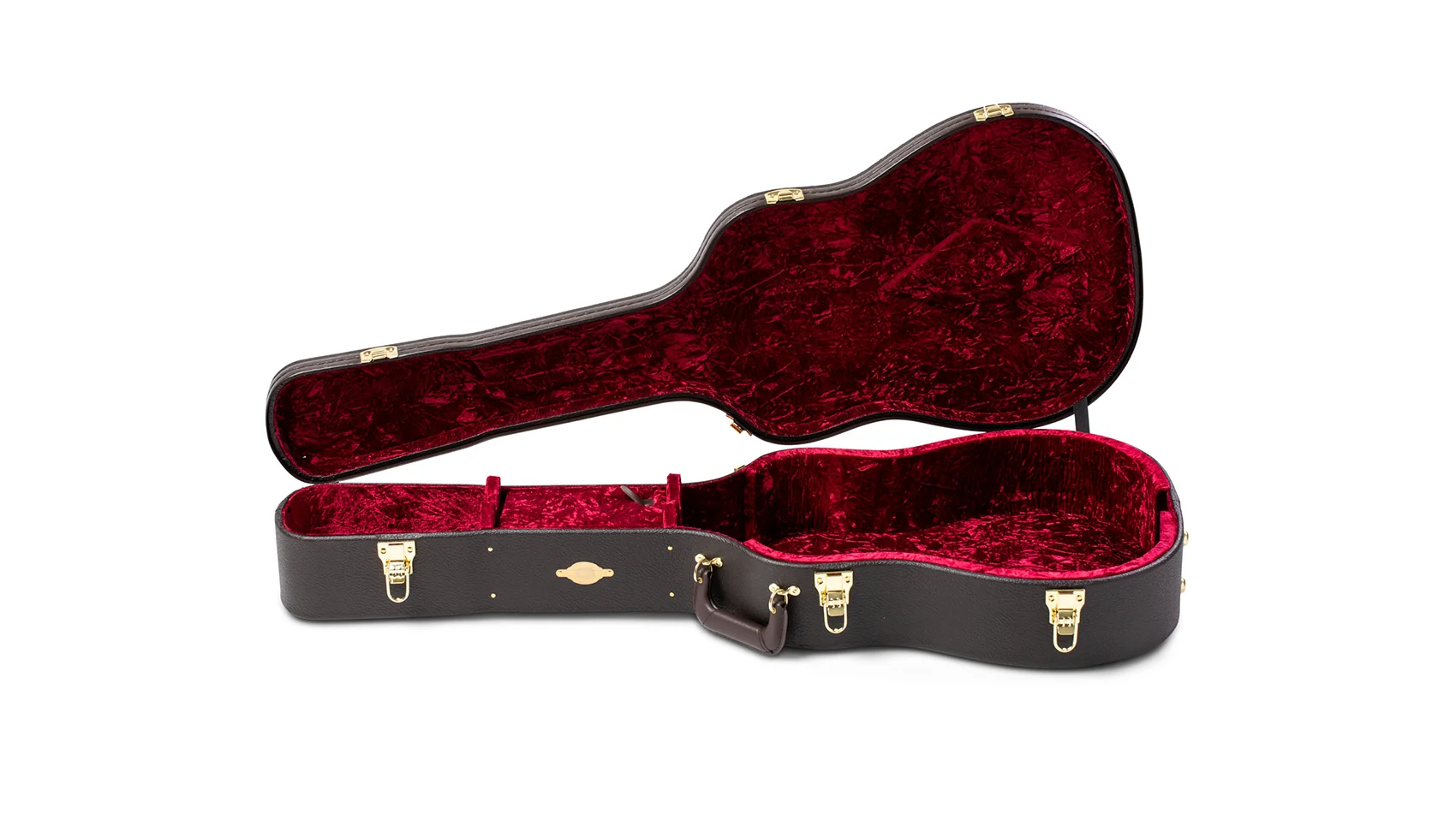 Hard Cases - Taylor Deluxe Brown Hardshell Case, Dreadnought